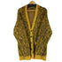 マインデニム MINEDENIM Kid Mohair Leopard Knit Long Cardigan メンズ JPN:2