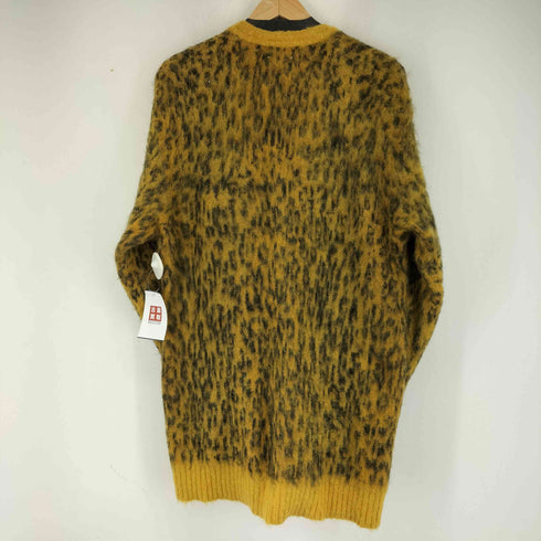 マインデニム MINEDENIM Kid Mohair Leopard Knit Long Cardigan メンズ JPN:2
