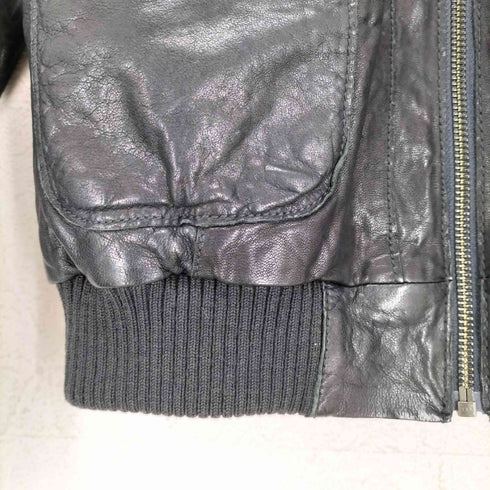 バナナリパブリック BANANA REPUBLIC レザージップブルゾン レディース XS