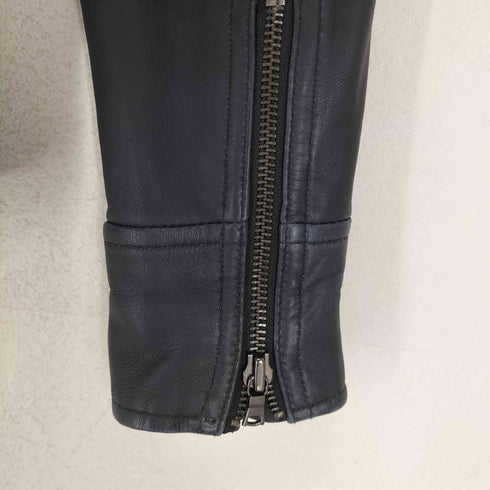 ギャップ Gap 00S レザーダブルライダースジャケット レディース XXS