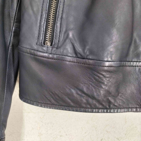 ギャップ Gap 00S レザーダブルライダースジャケット レディース XXS