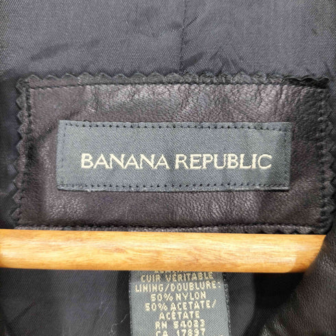 バナナリパブリック BANANA REPUBLIC 90~00S レザージャケット レディース M