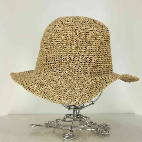 odds FRONT PINCH HAT カギ編み 中折れハット レディース