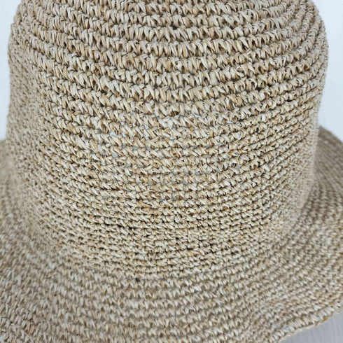odds FRONT PINCH HAT カギ編み 中折れハット レディース