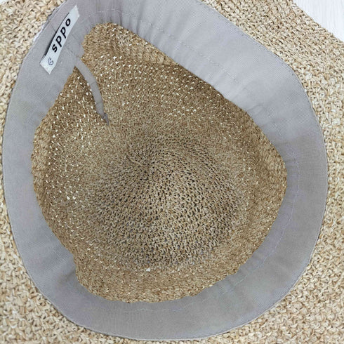 odds FRONT PINCH HAT カギ編み 中折れハット レディース