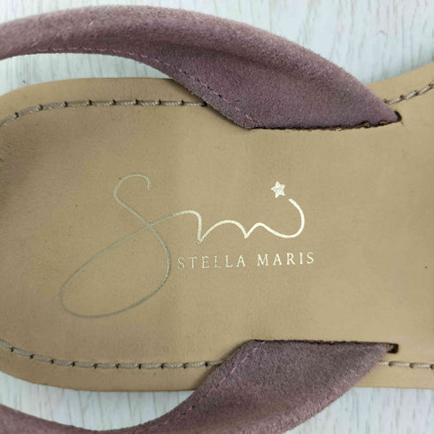 STELLA MARIS スペイン製 スエード オープントゥ メノルカ サンダル レディース JPN:36