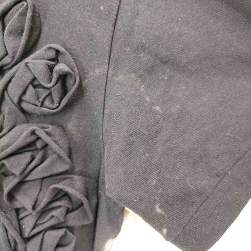 ローブドシャンブルコムデギャルソン robe de chambre COMME des GARCONS AD1997 90S バラ モチーフ S/S カットソー レディース