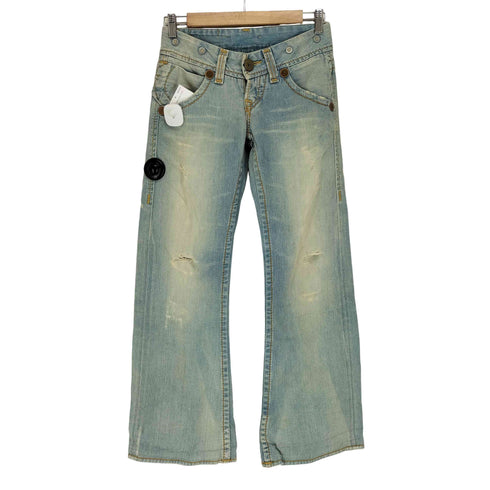 トゥルーレリジョン TRUE RELIGION フレアデニムパンツ Y2K レディース 25