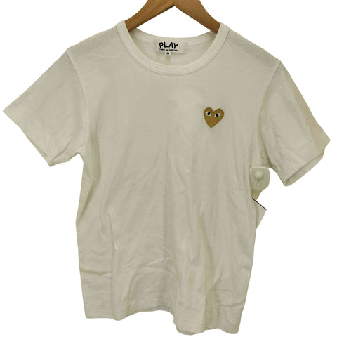 プレイコムデギャルソン PLAY COMME des GARCONS AD2015 ハートワッペン S/S クルーネック Tシャツ レディース JPN:M