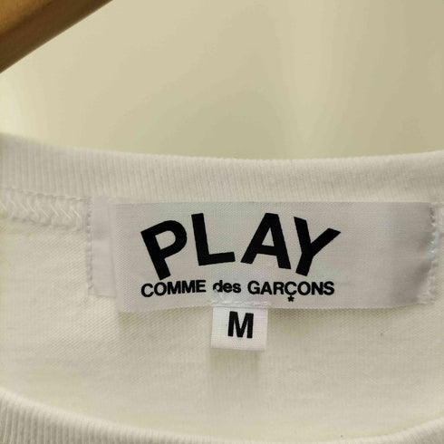 プレイコムデギャルソン PLAY COMME des GARCONS AD2015 ハートワッペン S/S クルーネック Tシャツ レディース JPN:M