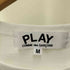 プレイコムデギャルソン PLAY COMME des GARCONS AD2015 ハートワッペン S/S クルーネック Tシャツ レディース JPN:M