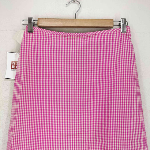 NANETTE LEPORE 裾刺繍ギンガムチェックスカート レディース 2