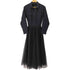リエンダ rienda tulle combi SH OP シアーワンピース レディース JPN:M