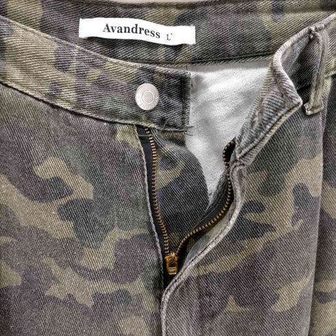 Avandress カモフラ カーゴパンツ メンズ ONE SIZE