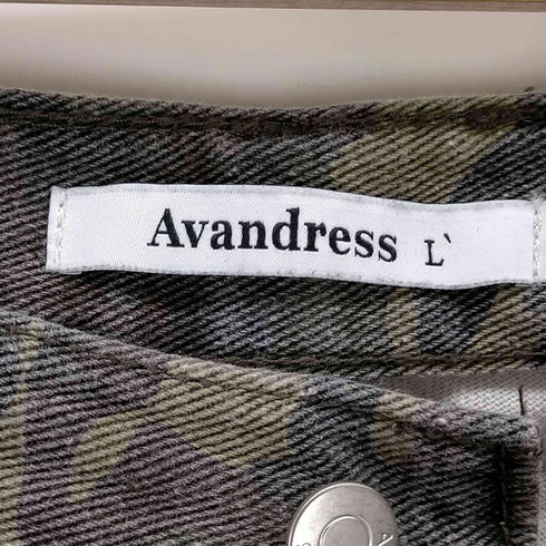 Avandress カモフラ カーゴパンツ メンズ ONE SIZE