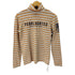 パーリーゲイツ PEARLY GATES モックネック L/S ボーダーTシャツ レディース JPN:1