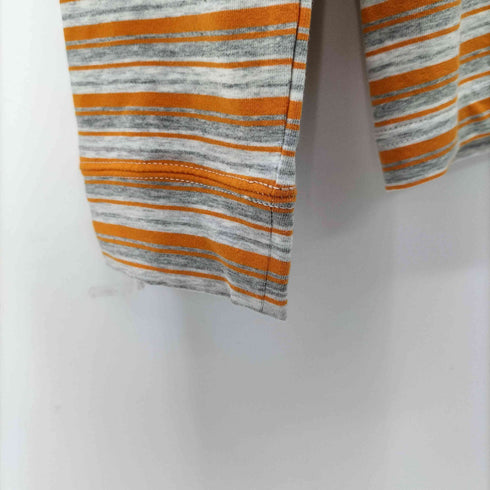 パーリーゲイツ PEARLY GATES モックネック L/S ボーダーTシャツ レディース JPN:1