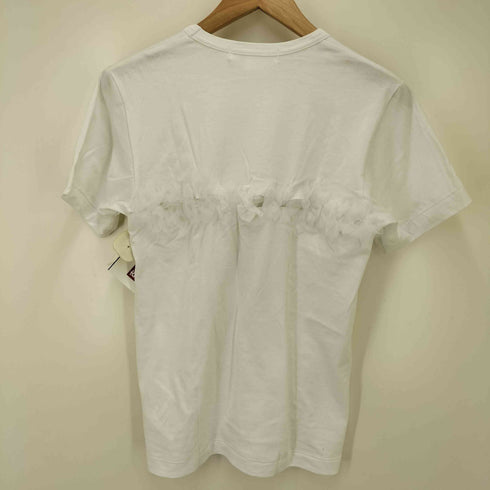 コムデギャルソンコムデギャルソン COMME des GARCONS COMME des GARCONS AD2013 14SS レース フリル 切替 S/S カットソー レディース JPN:M