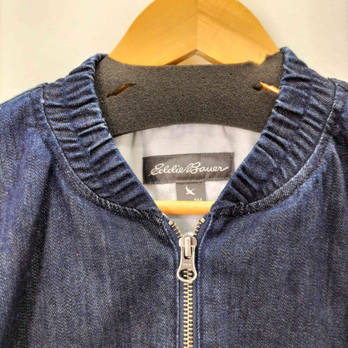 エディーバウアー Eddie Bauer ジップアップデニムブルゾン レディース PM