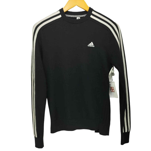 アディダス adidas GOLF スリーストライプス 長袖クルーネックセーター レディース JPN:M