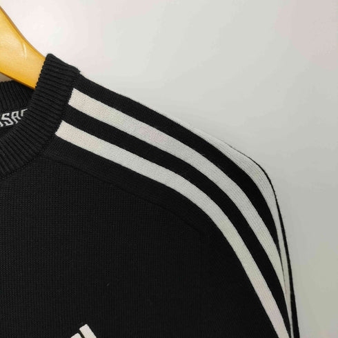 アディダス adidas GOLF スリーストライプス 長袖クルーネックセーター レディース JPN:M