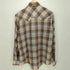 リーバイス Levis 韓国製 白タブ ウエスタンチェックシャツ メンズ import:L