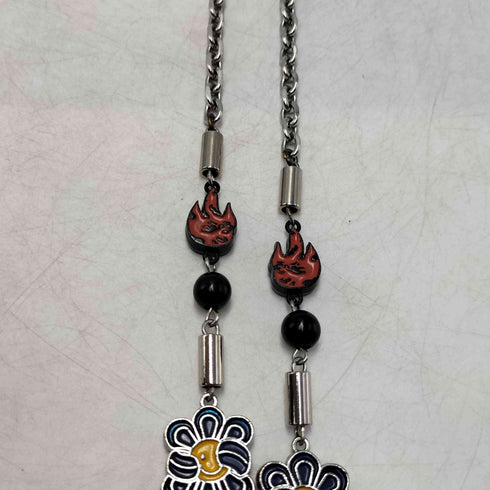 サルーテ SALUTE CACTUS FLOWER FLAME NECKLACE ネックレス メンズ