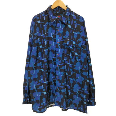 フブ FUBU 90-00S 総柄 L/S レギュラーカラー シャツ メンズ import:XL