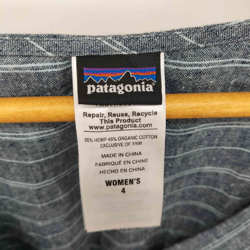 パタゴニア patagonia 15ss アイランド ヘンプ クロスオーバードレスワンピース レディース JPN:4