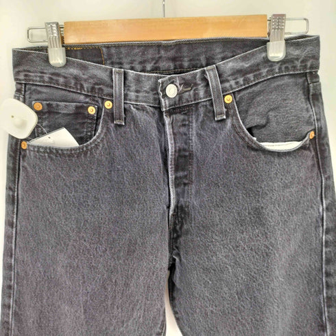 リーバイス Levis 501 ボタンフライ USAラインモデル ブラック メンズ W30/L30