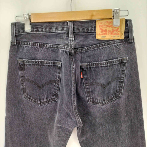 リーバイス Levis 501 ボタンフライ USAラインモデル ブラック メンズ W30/L30