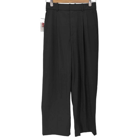 ユニクロ UNIQLO タックワイドパンツ レディース JPN:M