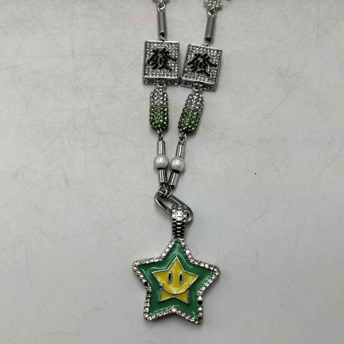 メゾンエメラルド MAISON EMERALD LEY CROSS CAPSULE MAHJONG DIAMOND NECKLACE ネックレス メンズ
