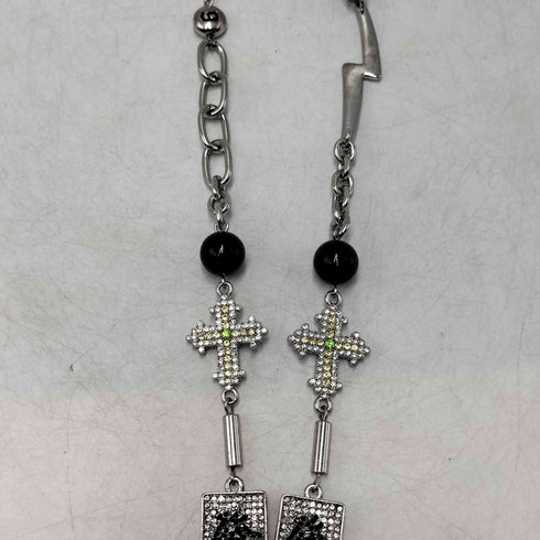 メゾンエメラルド MAISON EMERALD LEY CROSS CAPSULE MAHJONG DIAMOND NECKLACE ネックレス メンズ
