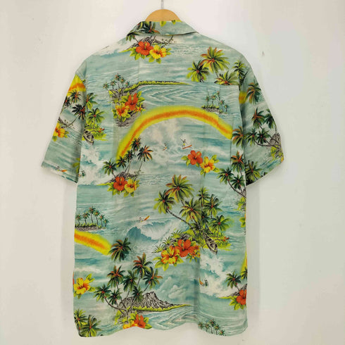ピコ PIKO 総柄 レーヨン アロハシャツ メンズ JPN:M