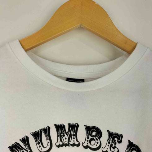N NUMBER キャラクタープリント クルーネック Tシャツ メンズ JPN:2