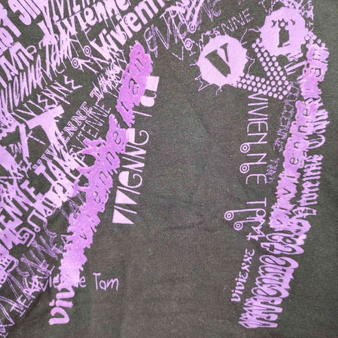 ヴィヴィアンタム VIVIENNE TAM フロントプリント S/S チュニック レディース JPN:1