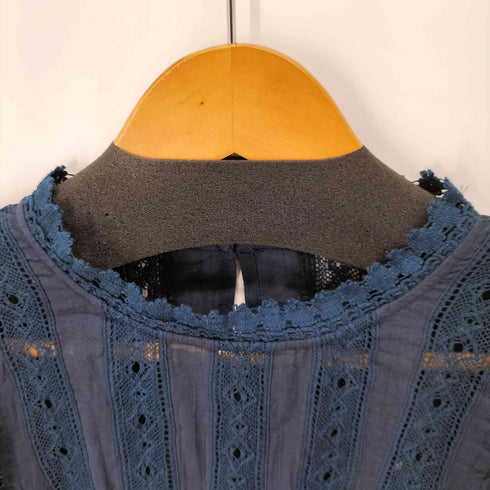 ヴィヴィアンタム VIVIENNE TAM レースノースリーブブラウス レディース JPN:38
