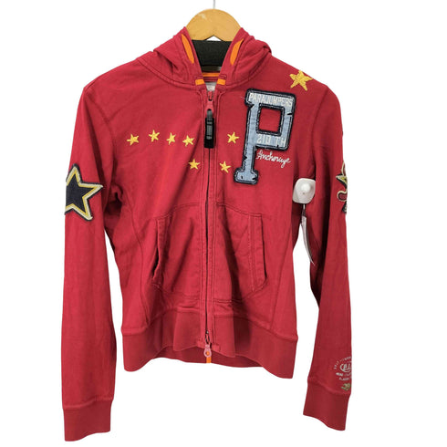 PARAJUMPERS ワッペンデザイン ジップアップパーカー レディース JPN:M