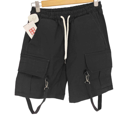 マスノウン MASSNOUN ドローコード ストラップ カーゴ ショーツ パンツ メンズ JPN:M
