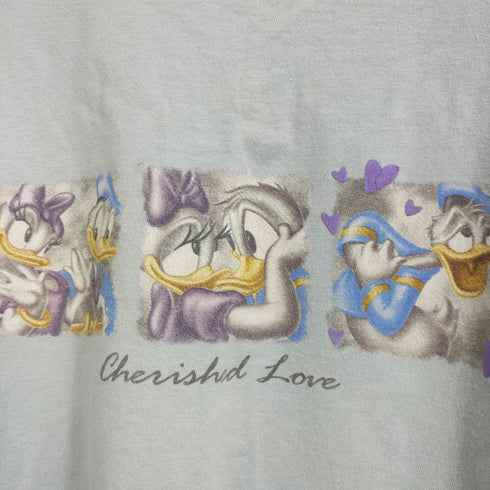00s メキシコ製 クルーネック キャラクタープリント 半袖 Tシャツ レディース import:S
