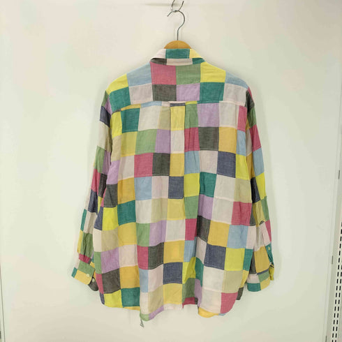オービス ORVIS 90S パッチワークシャツ メンズ JPN:XL