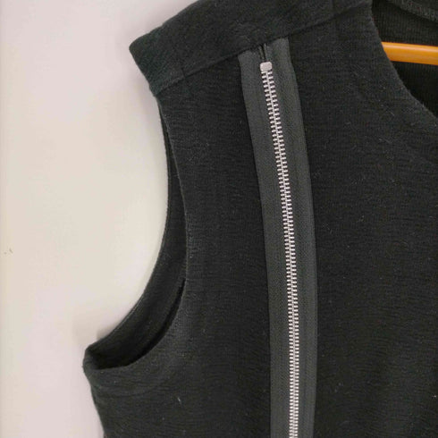 ジョンローレンスサリバン JOHN LAWRENCE SULLIVAN UNEVEN JERSEY ZIPPED SL メンズ