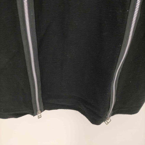 ジョンローレンスサリバン JOHN LAWRENCE SULLIVAN UNEVEN JERSEY ZIPPED SL メンズ