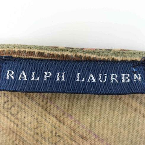 ラルフローレン RALPH LAUREN ドレープネック ノースリーブ チュニック レディース import:M