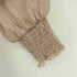 ナチュラルビューティーベーシック NATURAL BEAUTY BASIC ラッフルネックプリーツワンピース レディース JPN:M