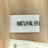 ナチュラルビューティーベーシック NATURAL BEAUTY BASIC ラッフルネックプリーツワンピース レディース JPN:M