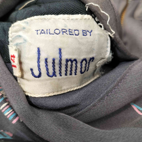 tailored by julmor 50s~70s 棒TALON総柄リバーシブルジャケット レディース 14