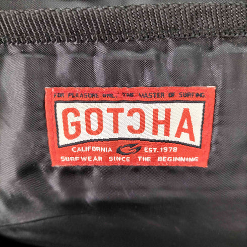 ガッチャ GOTCHA ロゴプリントバックパック メンズ