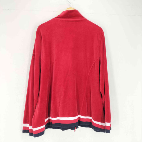 トミーヒルフィガー TOMMY HILFIGER ベロアジップジャケット レディース